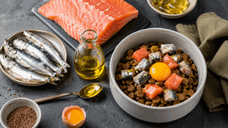 Natürliche Fettquellen für die Ernährung von Hunden